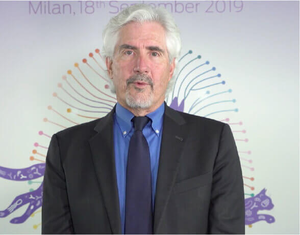 Michael Lappin, Ph.D., spricht über die Darm-Hirn-Achse und die Immunmodulation.