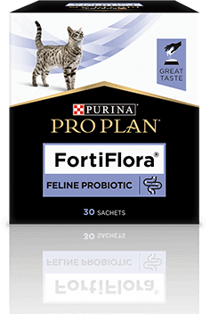 Purina Pro Plan FortiFlora Probiotikum für Katzen, 30 Beutel.