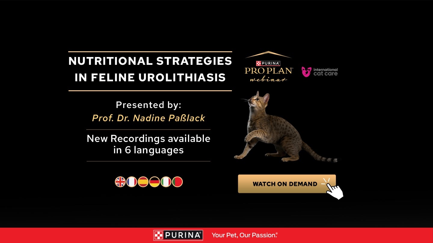 Recording available - NUTRITIONAL STRATEGIES IN FELINE UROLITHIASIS