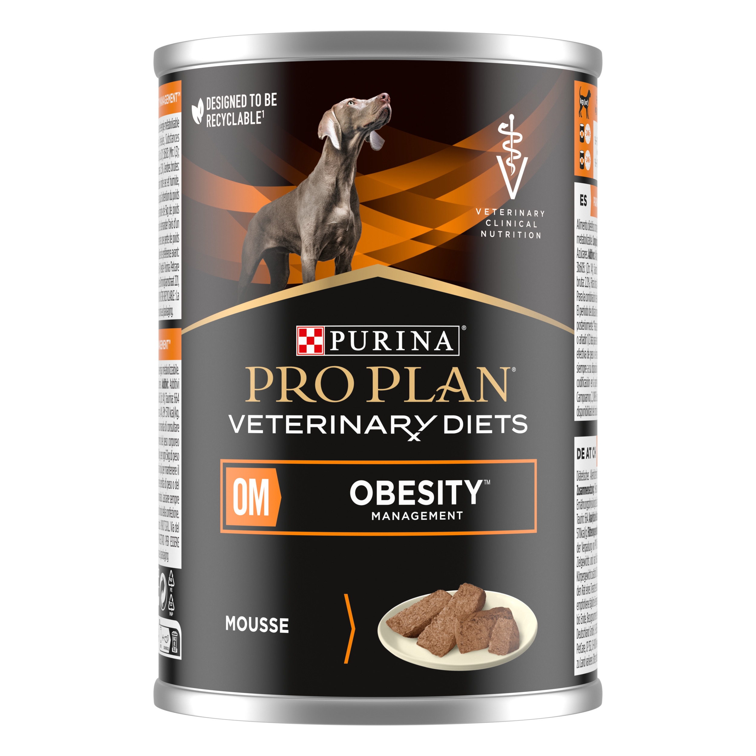PRO PLAN VETERINARY DIETS Canine OM Obesity Management™ Nassfutter