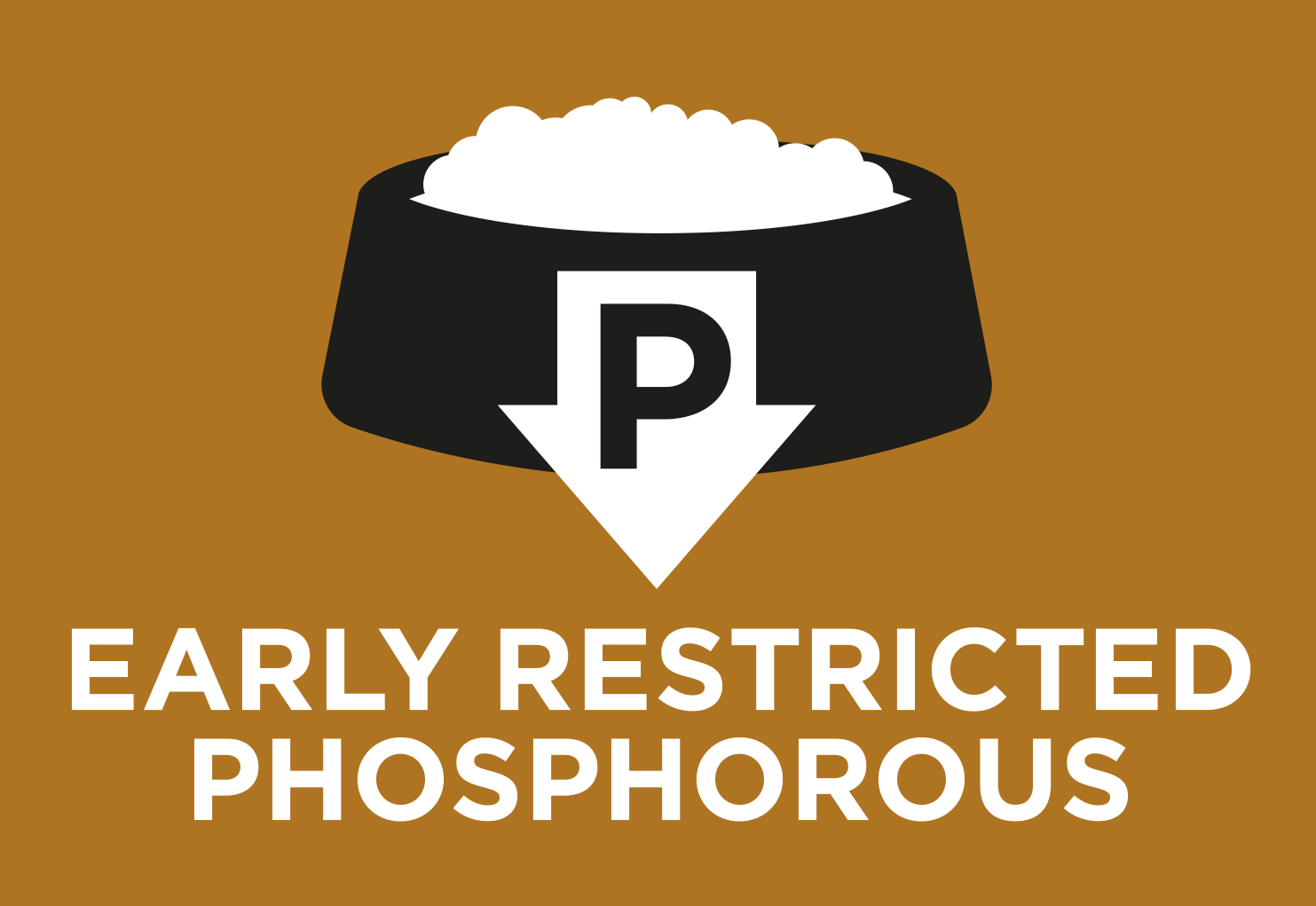 Early restricted level of phosphorous 