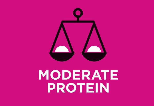 Moderate protein