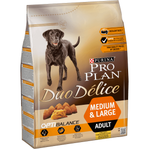 PURINA® PRO PLAN® CANINE DUO DÉLICE ADULT MEDIUM&LARGE  CHICKEN product image
